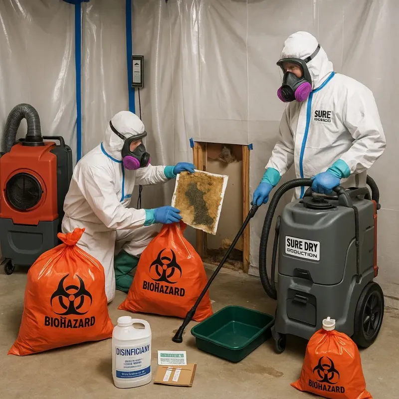 Contaminated Water Handling Protocols process in Soda Bay, CA