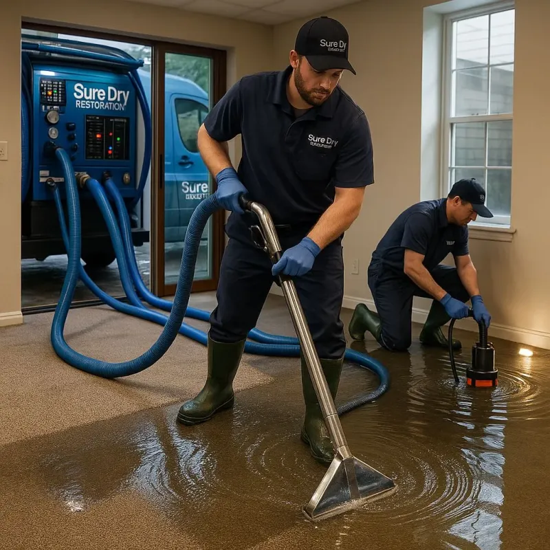 Water Extraction and Removal process in Soda Bay, CA